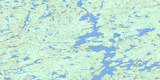 Franz Topo Map 042C08 at 1:50,000 scale - National Topographic System of Canada (NTS) - Toporama map