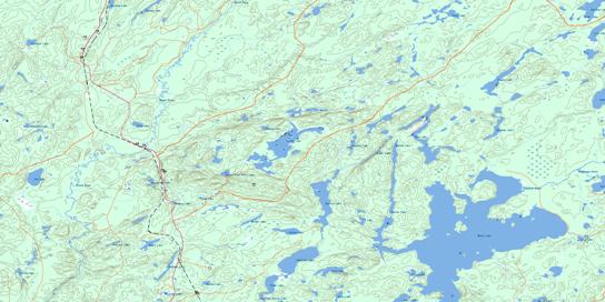 White Lake Topo Map 042C13 at 1:50,000 scale - National Topographic System of Canada (NTS) - Toporama map