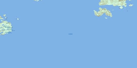 Pic Island Topographic map 042D10 at 1:50,000 Scale