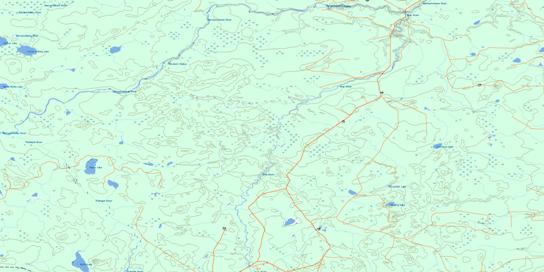 Roche Lake Topographic map 042G04 at 1:50,000 Scale
