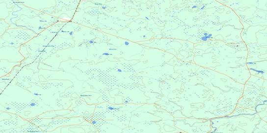 Mead Topo Map 042G05 at 1:50,000 scale - National Topographic System of Canada (NTS) - Toporama map