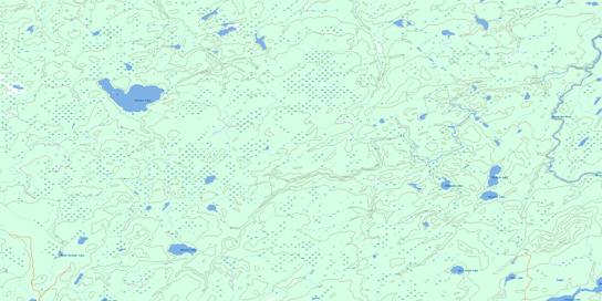 Hillmer Lake Topo Map 042G15 at 1:50,000 scale - National Topographic System of Canada (NTS) - Toporama map