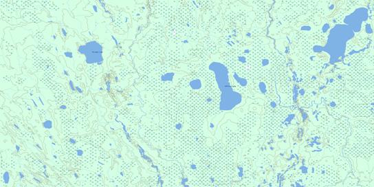 Mcparlon Lake Topographic map 042I02 at 1:50,000 Scale