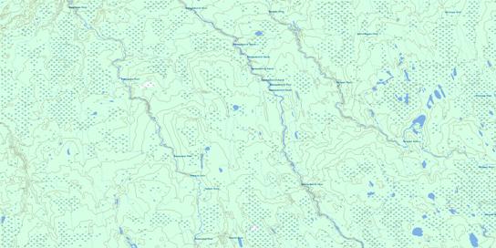 Wekweyaukastik Rapids Topo Map 042I07 at 1:50,000 scale - National Topographic System of Canada (NTS) - Toporama map
