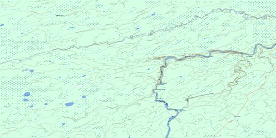 Thunder House Falls Topo Map 042J03 at 1:50,000 scale - National Topographic System of Canada (NTS) - Toporama map