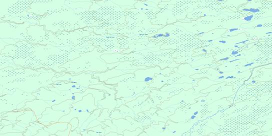 Keown Lake Topo Map 042J04 at 1:50,000 scale - National Topographic System of Canada (NTS) - Toporama map
