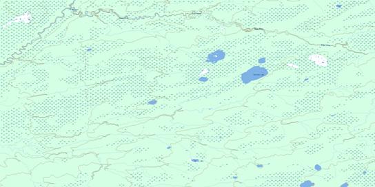 Serinack Lake Topographic map 042J05 at 1:50,000 Scale