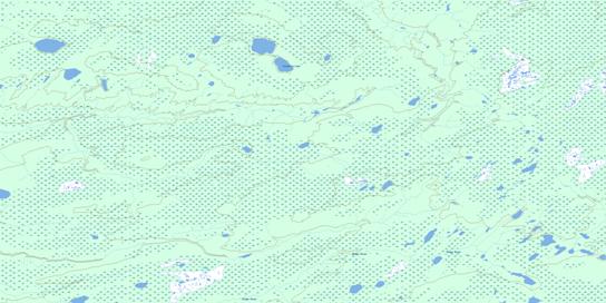 Crawford Lake Topographic map 042J11 at 1:50,000 Scale
