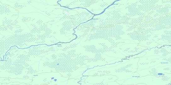 Feagan Lake Topographic map 042K02 at 1:50,000 Scale