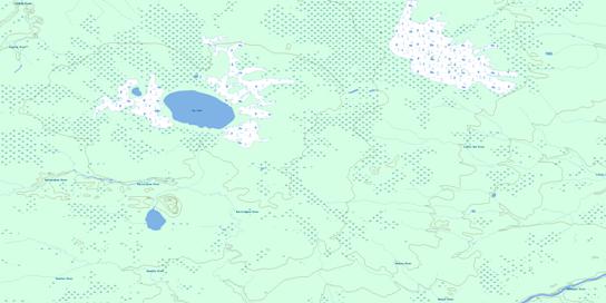 Jog Lake Topo Map 042K06 at 1:50,000 scale - National Topographic System of Canada (NTS) - Toporama map