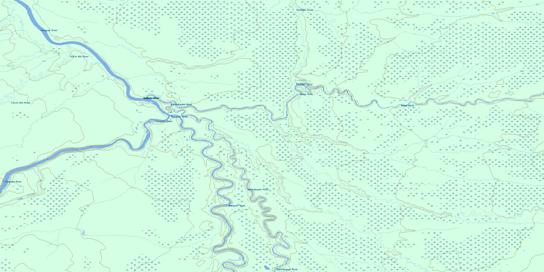 Mammamattawa Topo Map 042K08 at 1:50,000 scale - National Topographic System of Canada (NTS) - Toporama map