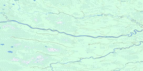 Britt Creek Topo Map 042K14 at 1:50,000 scale - National Topographic System of Canada (NTS) - Toporama map