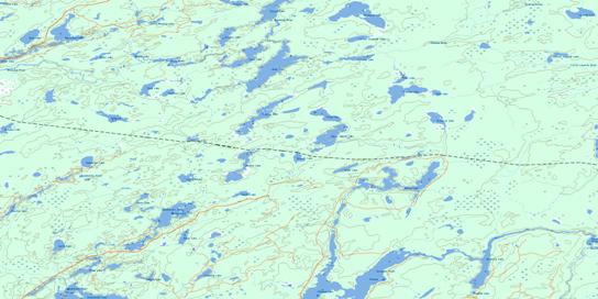 Grant Topographic map 042L01 at 1:50,000 Scale
