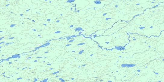 Patience Lake Topographic map 042L15 at 1:50,000 Scale