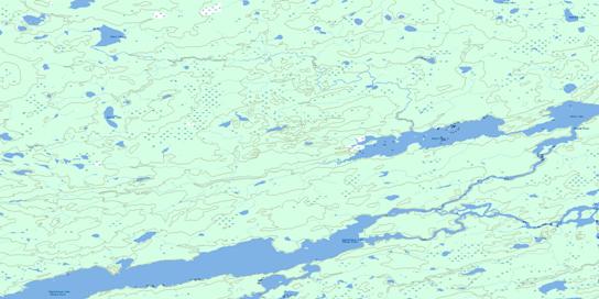 Tanti Island Topo Map 042M06 at 1:50,000 scale - National Topographic System of Canada (NTS) - Toporama map