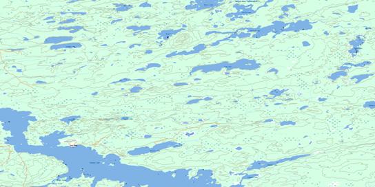 Tidy Lake Topo Map 042M12 at 1:50,000 scale - National Topographic System of Canada (NTS) - Toporama map