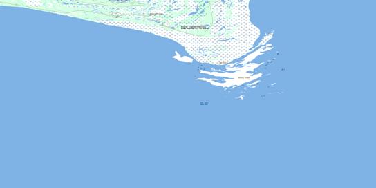 Cape Duncan Topo Map 043A10 at 1:50,000 scale - National Topographic System of Canada (NTS) - Toporama map