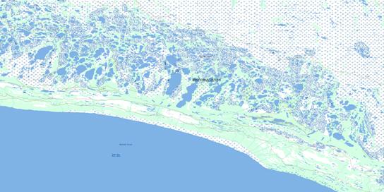 No Title Topographic map 043A14 at 1:50,000 Scale