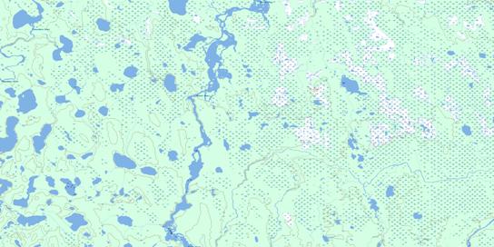 No Title Topo Map 043E06 at 1:50,000 scale - National Topographic System of Canada (NTS) - Toporama map