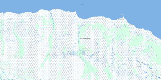 Houston Point Topographic map 043H03 at 1:50,000 Scale