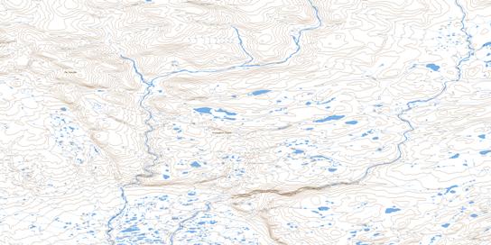 The Shoulder Topographic map 046B07 at 1:50,000 Scale