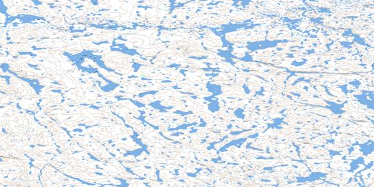 No Title Topo Map 046E14 at 1:50,000 scale - National Topographic System of Canada (NTS) - Toporama map