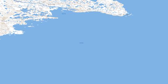 Palmer Bay Topo Map 046J09 at 1:50,000 scale - National Topographic System of Canada (NTS) - Toporama map