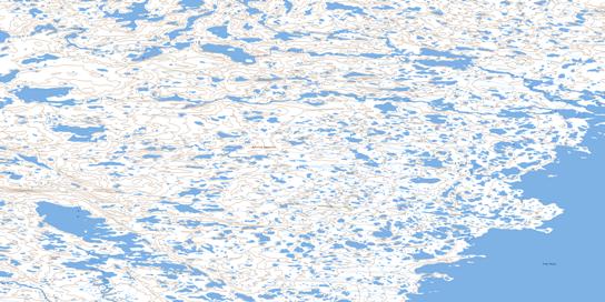 No Title Topo Map 046J16 at 1:50,000 scale - National Topographic System of Canada (NTS) - Toporama map