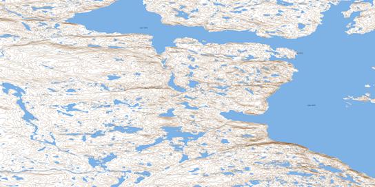 Cape Reid Topo Map 046K09 at 1:50,000 scale - National Topographic System of Canada (NTS) - Toporama map
