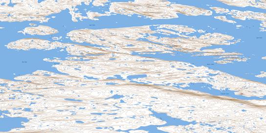 Sherer Inlet Topo Map 046K15 at 1:50,000 scale - National Topographic System of Canada (NTS) - Toporama map