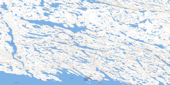 Repulse Bay Topo Map 046L09 at 1:50,000 scale - National Topographic System of Canada (NTS) - Toporama map