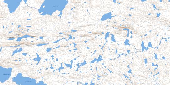 No Title Topo Map 046L12 at 1:50,000 scale - National Topographic System of Canada (NTS) - Toporama map