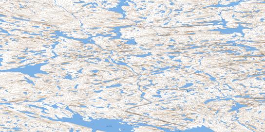 Tuurvik Lake Topographic map 046N02 at 1:50,000 Scale