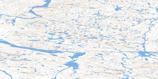 No Title Topo Map 046N10 at 1:50,000 scale - National Topographic System of Canada (NTS) - Toporama map