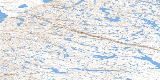 No Title Topo Map 046N13 at 1:50,000 scale - National Topographic System of Canada (NTS) - Toporama map