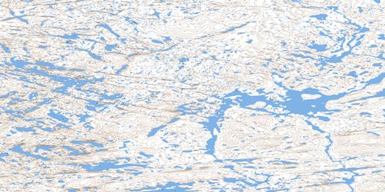 No Title Topo Map 046O04 at 1:50,000 scale - National Topographic System of Canada (NTS) - Toporama map