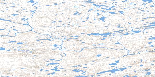 No Title Topo Map 046O08 at 1:50,000 scale - National Topographic System of Canada (NTS) - Toporama map