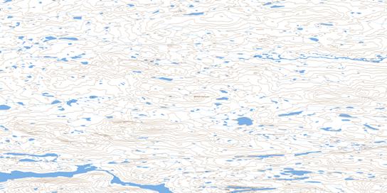 No Title Topo Map 046O11 at 1:50,000 scale - National Topographic System of Canada (NTS) - Toporama map