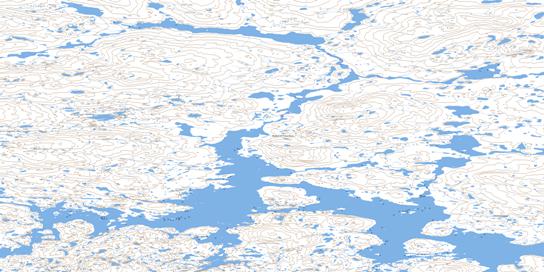 No Title Topo Map 046O12 at 1:50,000 scale - National Topographic System of Canada (NTS) - Toporama map