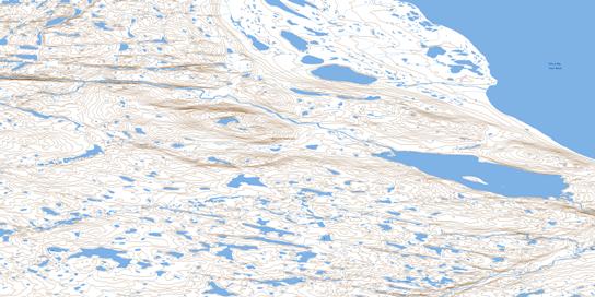 No Title Topo Map 046O16 at 1:50,000 scale - National Topographic System of Canada (NTS) - Toporama map