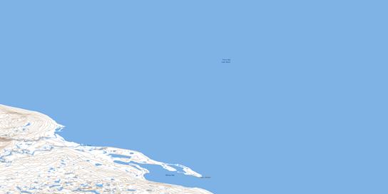 Mccaig Bay Topographic map 046P13 at 1:50,000 Scale