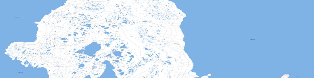 Wales Island North Topo Map 047B03 at 1:50,000 scale - National Topographic System of Canada (NTS) - Toporama map