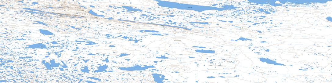 No Title Topo Map 047D03 at 1:50,000 scale - National Topographic System of Canada (NTS) - Toporama map