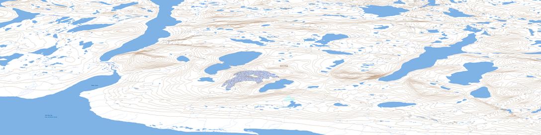 Whyte Inlet Topo Map 047F01 at 1:50,000 scale - National Topographic System of Canada (NTS) - Toporama map