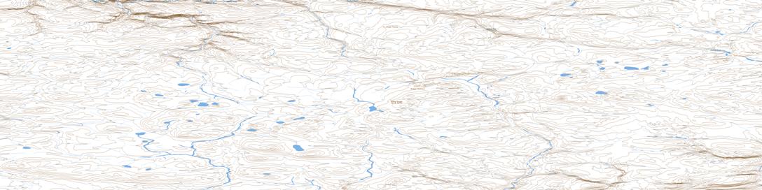 St Joseph Plateau Topo Map 048C04 at 1:50,000 scale - National Topographic System of Canada (NTS) - Toporama map