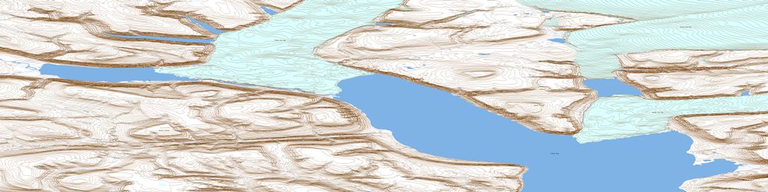 No Title Topo Map 048E13 at 1:50,000 scale - National Topographic System of Canada (NTS) - Toporama map