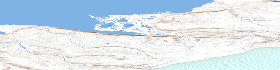 Truelove Inlet Topo Map 048G09 at 1:50,000 scale - National Topographic System of Canada (NTS) - Toporama map