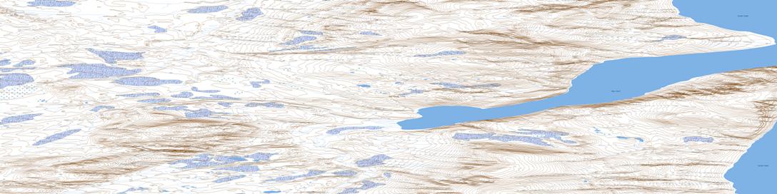 Gibs Fiord Topographic map 049G13 at 1:50,000 Scale