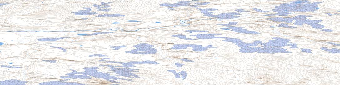 Slidre River Topographic map 049G16 at 1:50,000 Scale