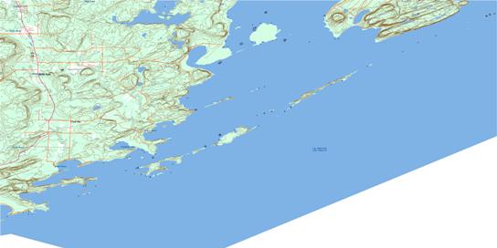 Jarvis River Topographic map 052A03 at 1:50,000 Scale